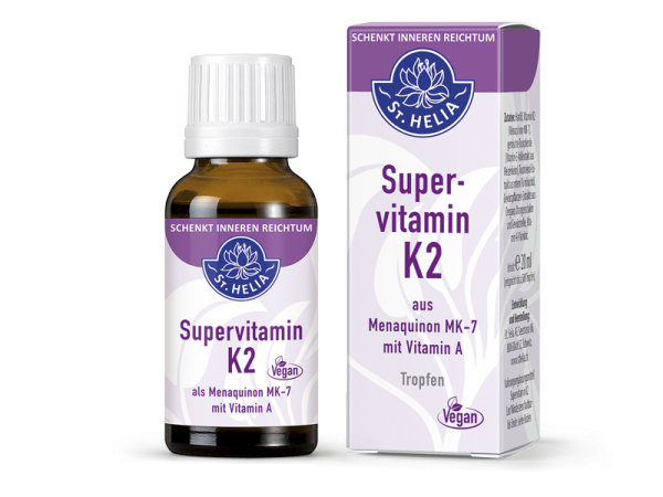 St. Helia SuperVitamin K2 als Tropfen, 20 ml, vegan