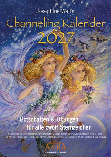 Josephine Wall's Channeling Kalender 2027 – 12 Sternzeichen & Medien