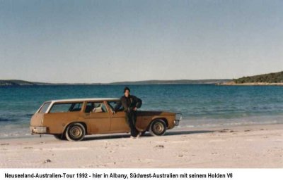 Jan van Helsing in Albany, Südwet-Australien, 1992